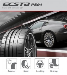 Buy KUMHO ECSTA PS91 SUPER CAR Tyres Perth