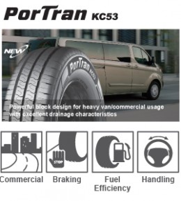 Buy KUMHO PORTRAN KC53 Van Tyres Perth