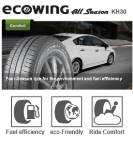 Buy EcoWing KH30 Tyres Perth | Comfort Tyres Perth